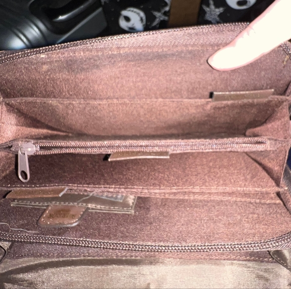 Brown Leather Large Wallet - Picture 5 of 10